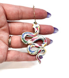 Anya Snake Earrings - Summer Garden