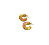 Becca Hoops - Mustard Autumn Floral