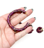 Becca Hoops - Wine Autumn Floral