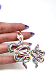 Anya Snake Earrings - Summer Garden