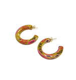 Becca Hoops - Mustard Autumn Floral