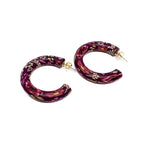Becca Hoops - Wine Autumn Floral