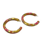 Becca Hoops - Mustard Autumn Floral