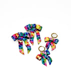 Bow Earrings - Rainbow Prism