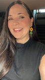 Sunflower & Leaf Dangles PRE-ORDER