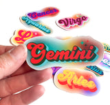 Zodiac Astrology Stickers