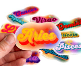 Zodiac Astrology Stickers
