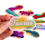 Zodiac Astrology Stickers