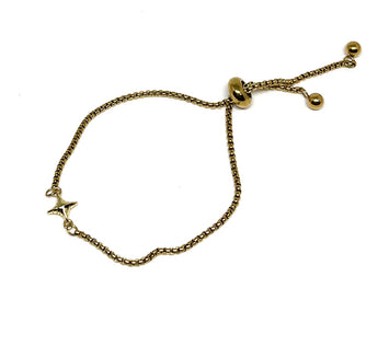 Gold Star Adjustable Bracelet