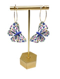 Floral Butterfly Dangles