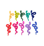 Colorful Snake Statement Studs - Mini