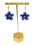 Blue Flax Flower Dangles