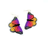 Butterfly Dangles:  Sunset Ombre