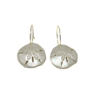 Iridescent Sand Dollar Dangles