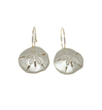 Iridescent Sand Dollar Dangles