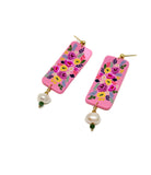 Summer Bouquet Pearl Dangles