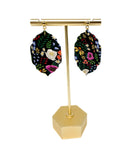 Scalloped Frame Dangles - Floral Dreams
