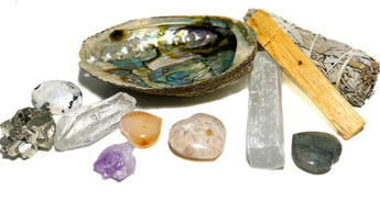 Mystery Crystal and Cleansing Bundle