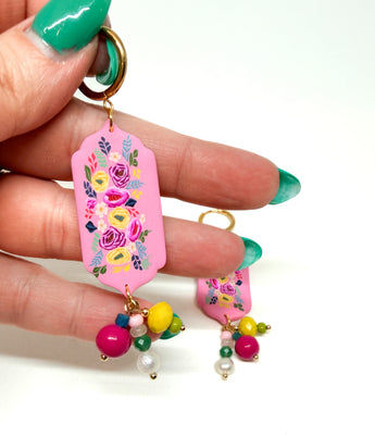Summer Bouquet Filigree Dangles