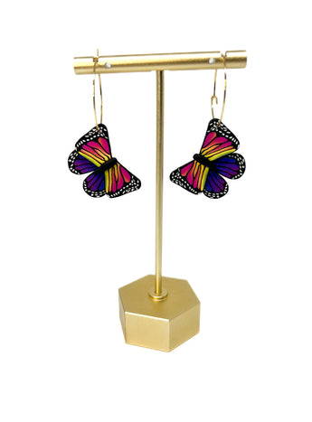 Butterfly Dangles:  Rainbow