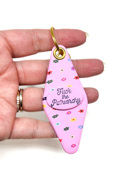 F*ck the Patriarchy Keychain - Oopsie Daisy