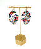 Quatrefoil Dangles - Secret Garden