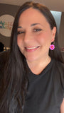 Pink Cosmo Dangles