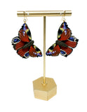 Peacock Butterfly Dangles