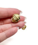 Gold Shell Huggies