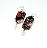 Floral Couture Pearl Dangles