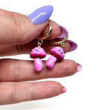 Colorful Mushroom Huggies