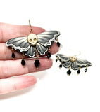 Skull Moth Dangles