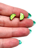 Citrus Clay Stud Set