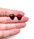 Chocolate Dipped Strawberry Studs