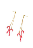 Double Peppermint Candy Cane Dangles