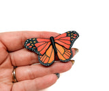 Monarch Butterfly Hair Clip