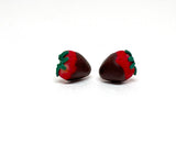 Chocolate Dipped Strawberry Studs