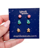Christmas Stud Set