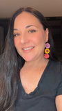 Autumn Flower Chain Dangles