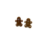 Gingerbread Man Studs