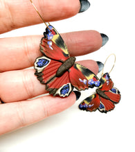 Peacock Butterfly Dangles