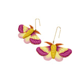 Rosy Maple Moth Dangles