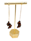 Double Monarch Butterfly Dangles