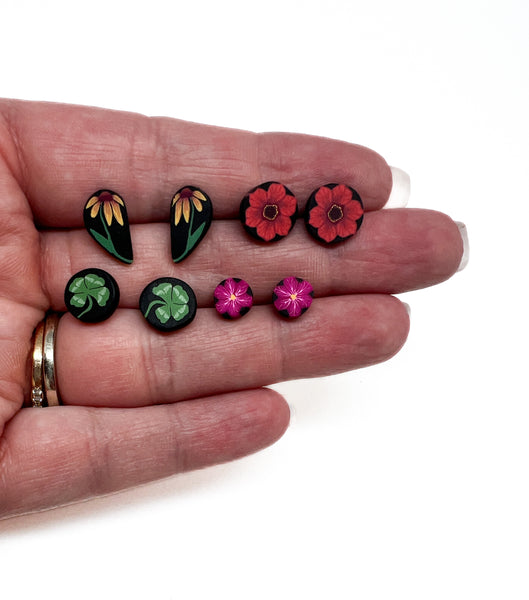 Clay Stud Pack -  Summer Whimsy