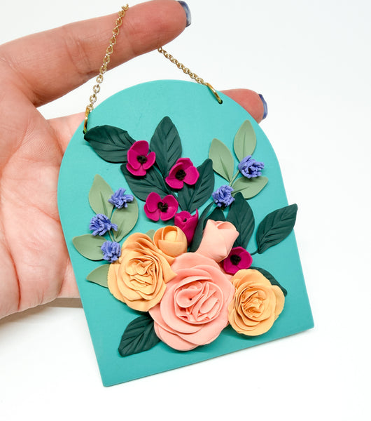 Floral Arch Wall Hanging One
