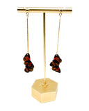 Double Monarch Butterfly Dangles