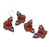 Peacock Butterfly Dangles