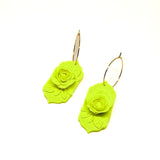 Lilith Floral Dangles - Sunshine