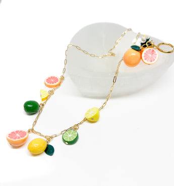 Citrus Charm Necklace