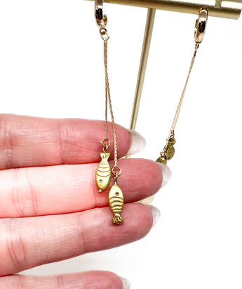 Double Fish Dangles